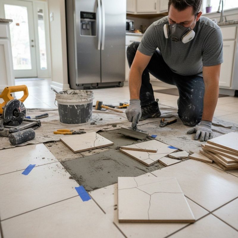 Local Engineered Floor Repair pros at work